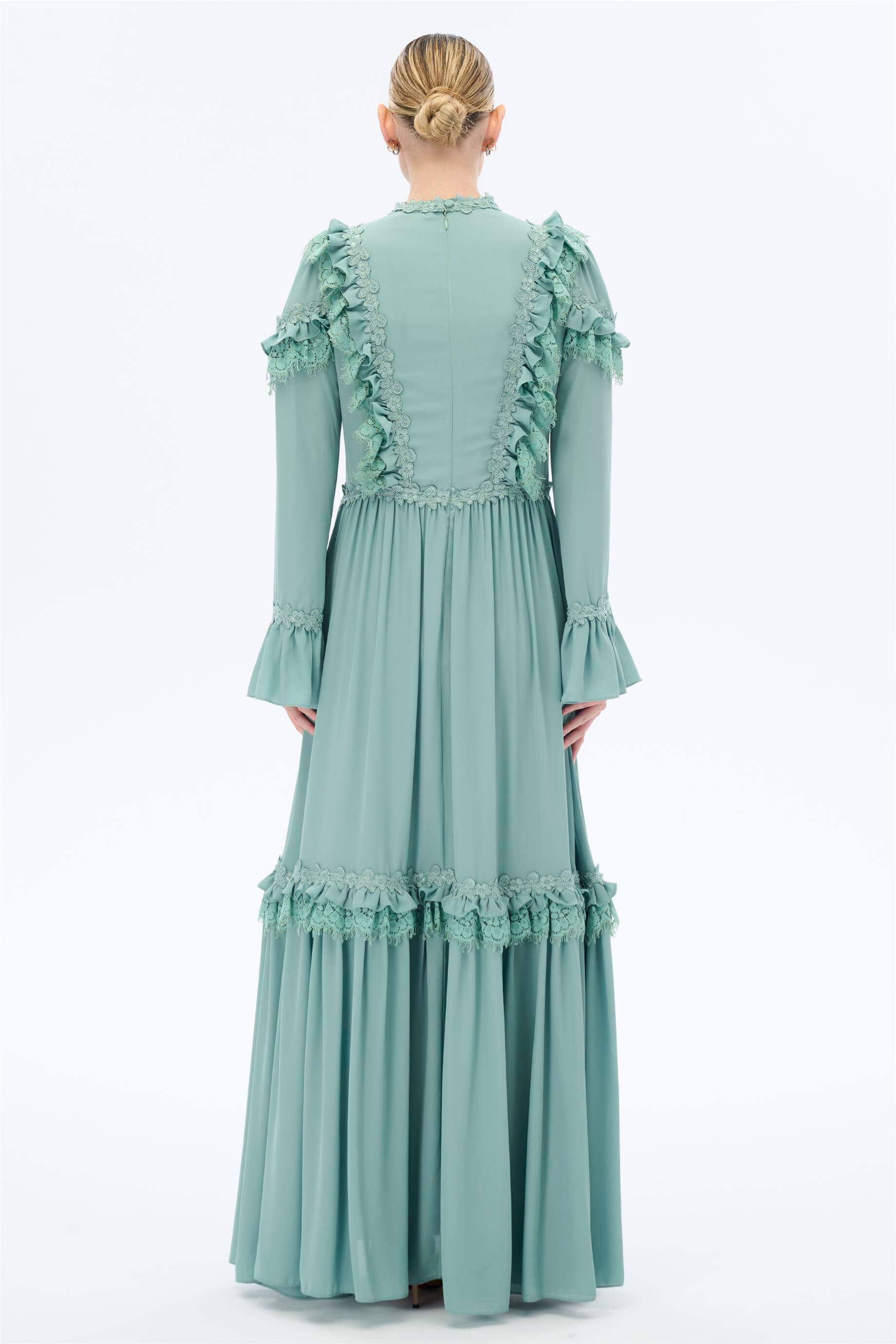 Miha-Dantelli̇ Zari̇f Elbi̇se Bordo-Elbise-8-Milagron.com