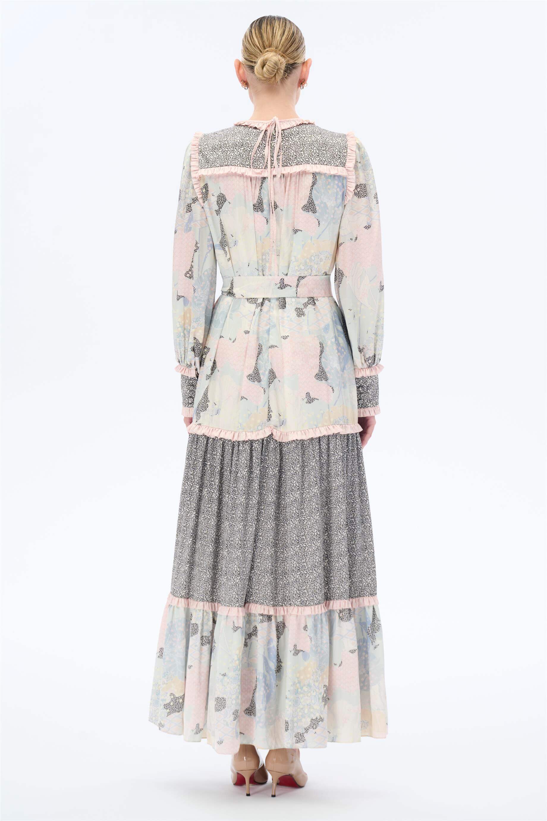 Miha-Etni̇k Desenli̇ Elbi̇se-Elbise-3-Milagron.com