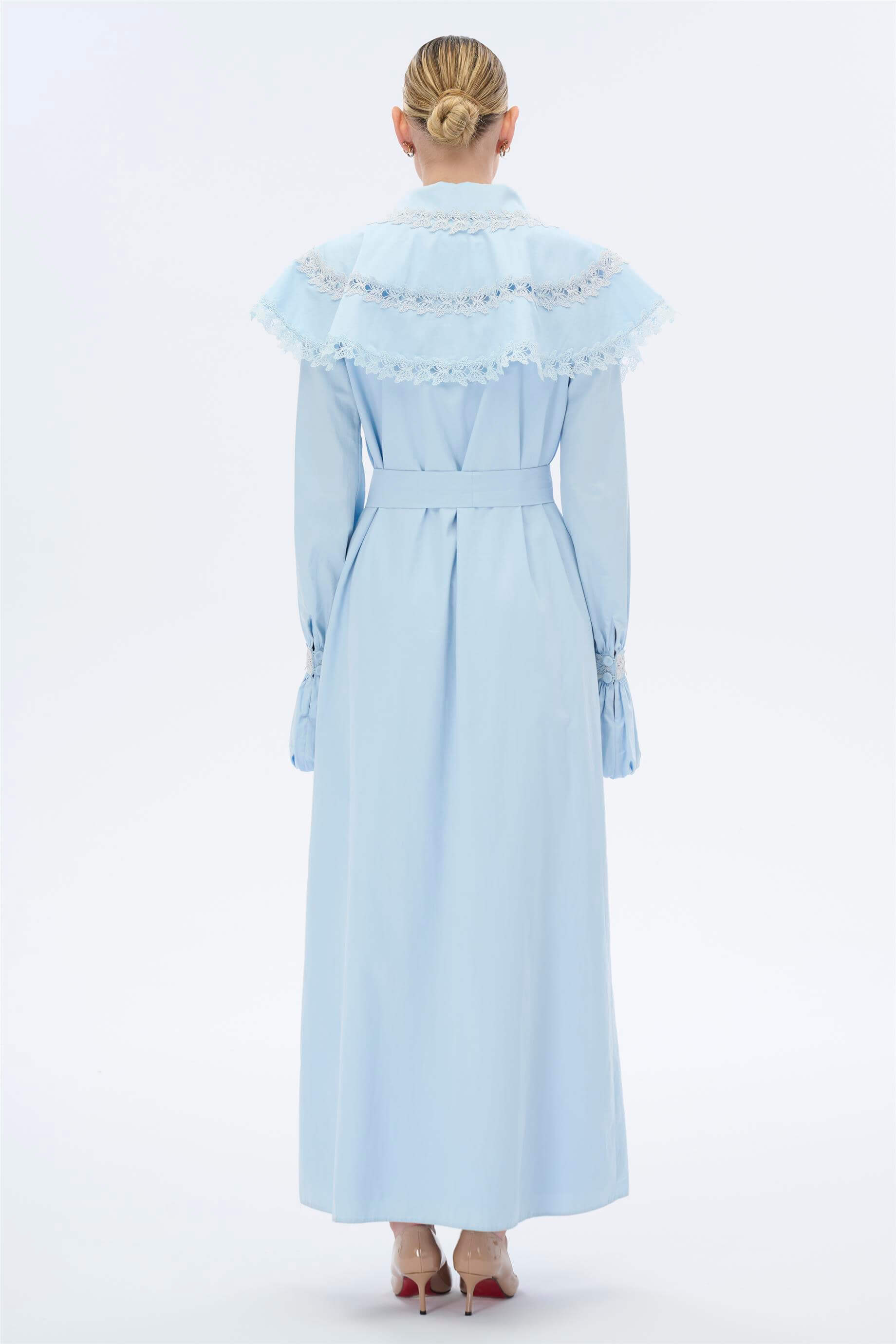 Miha-Kelebek Dantelli̇ Elbi̇se-Elbise-11-Milagron.com