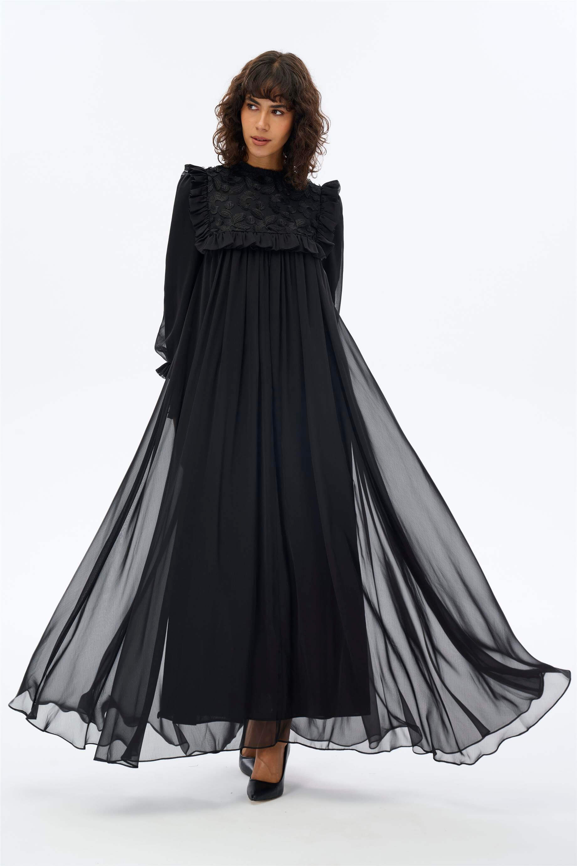 Miha-Örme Dantelli̇ Elbi̇se-Elbise-12-Milagron.com