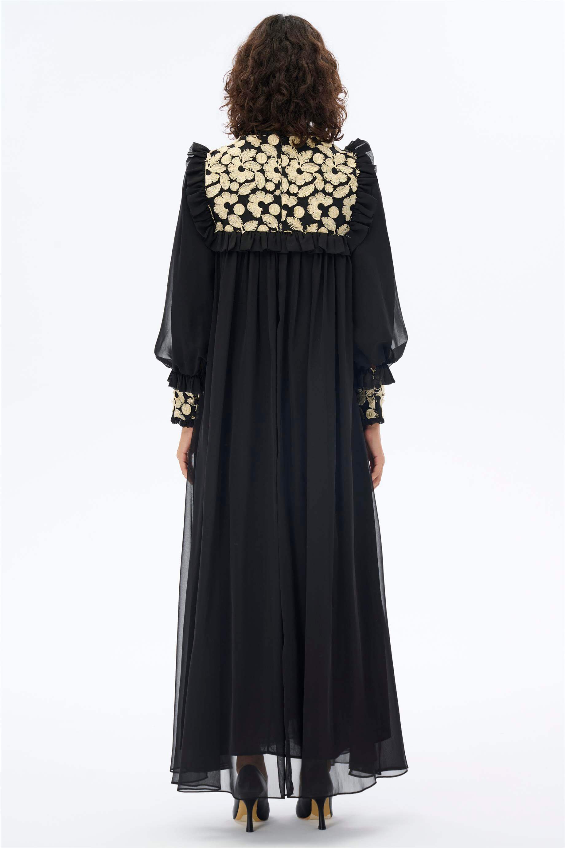 Miha-Örme Dantelli̇ Elbi̇se-Elbise-3-Milagron.com