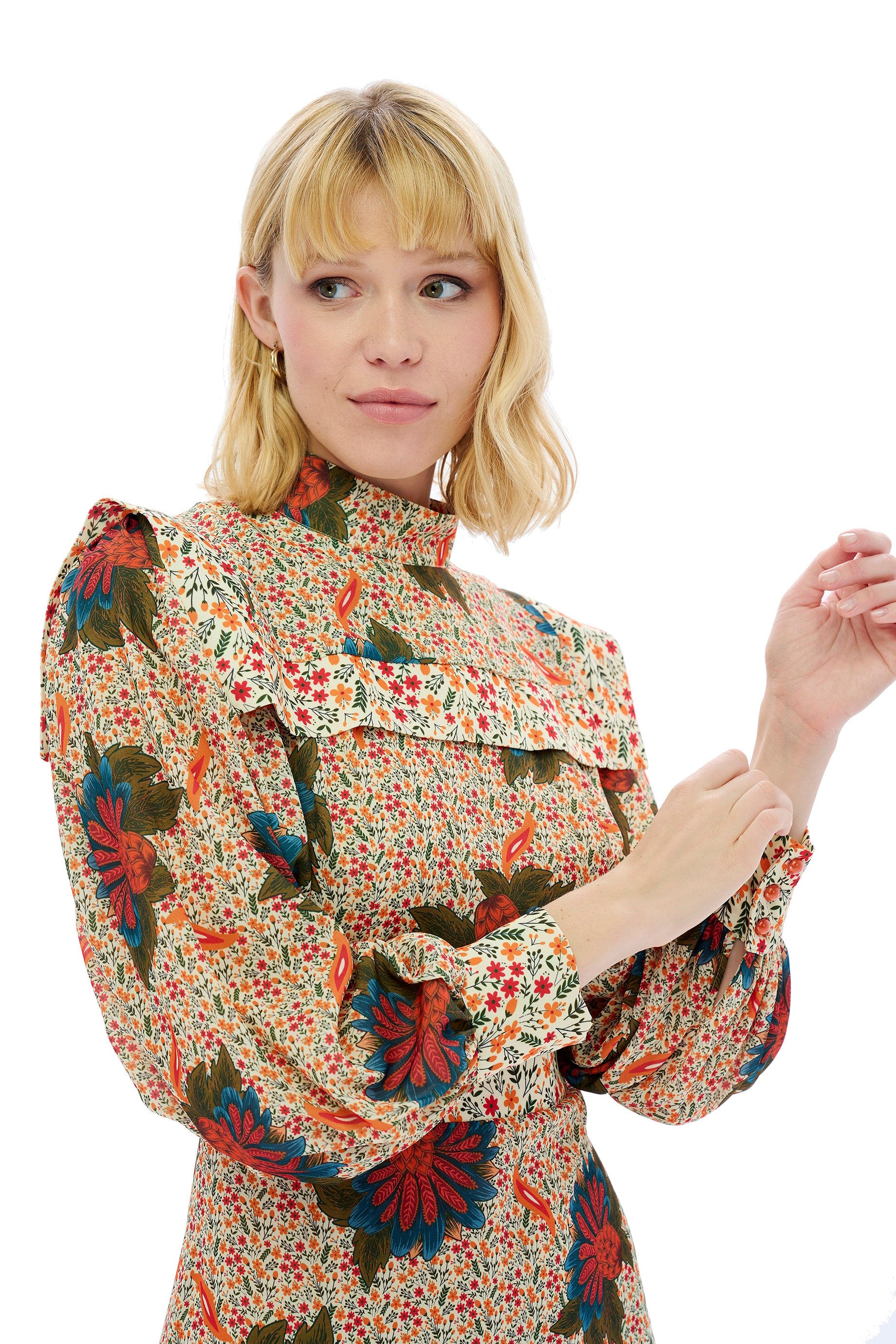 Miha-Pansy Elbi̇se-Elbise-4-Milagron.com