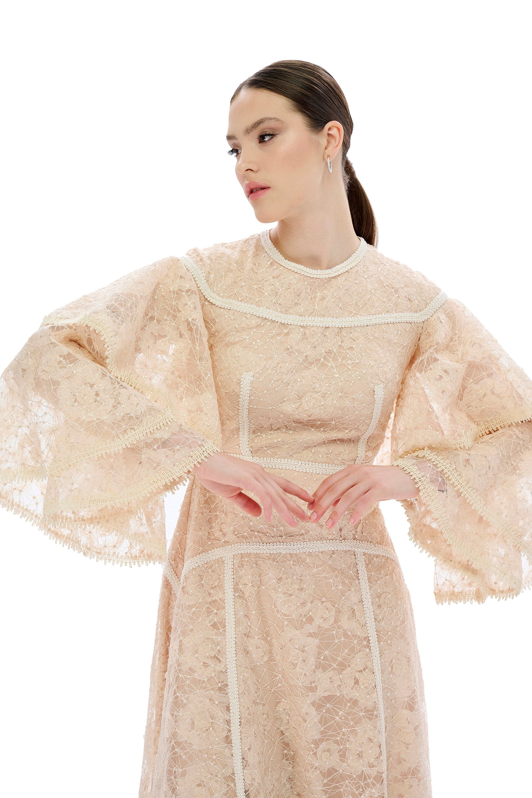 Miha-Paula Elbi̇se-Elbise-4-Milagron.com