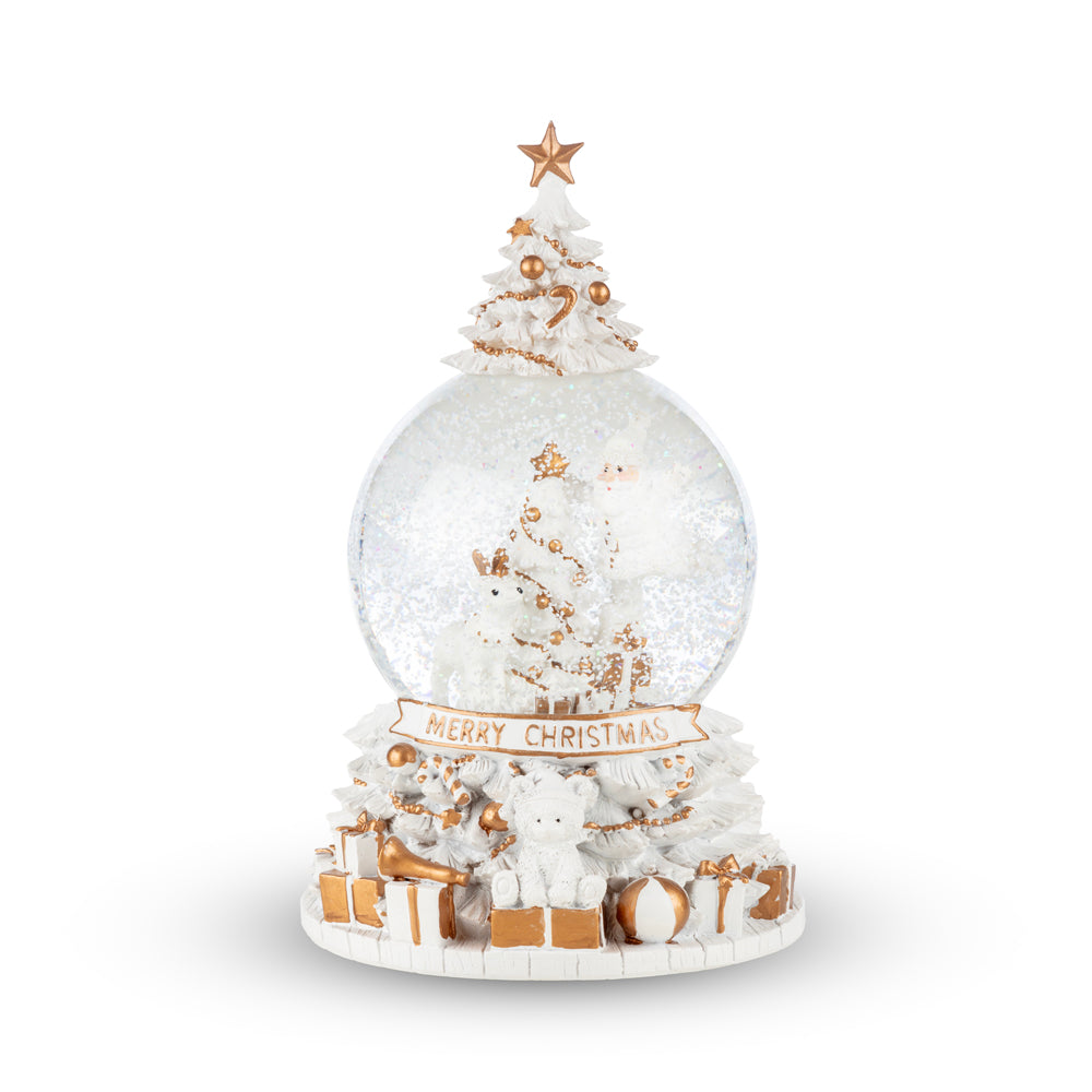 Milagron Home-Noel Baba Figürlü Müzikli Kar Küresi-Kar Küreleri-1-Milagron.com