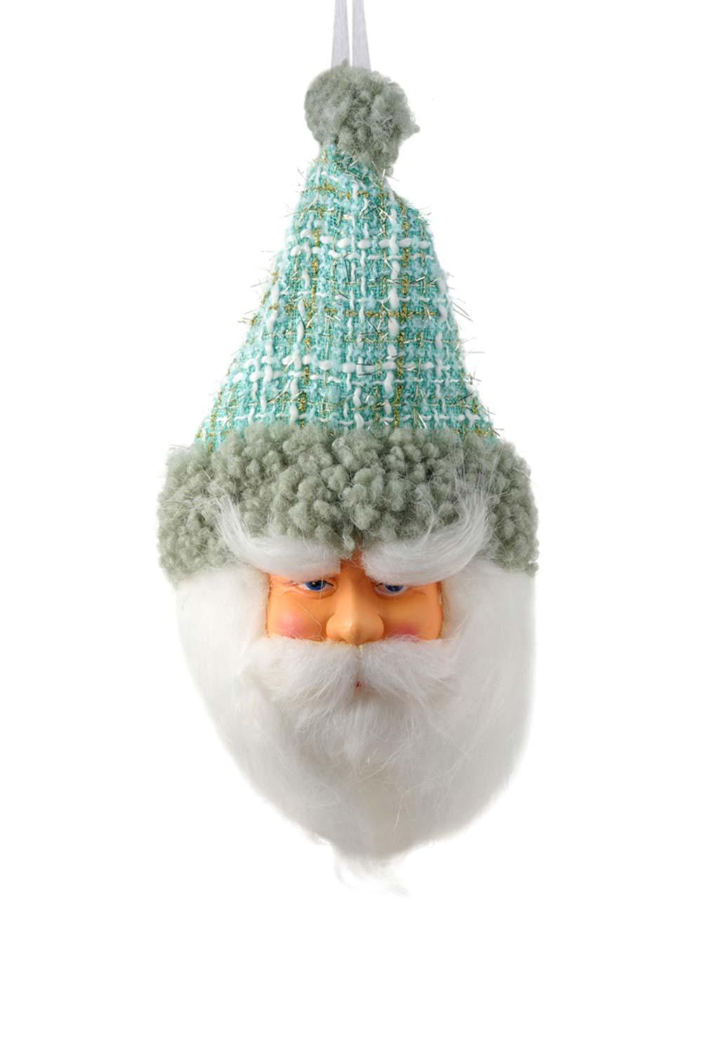 Milagron Home-Santa Klaus Duvar Süsü - Yeşil-Yılbaşı-1-Milagron.com