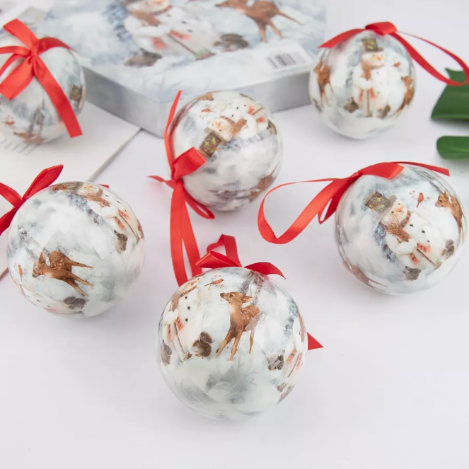 Milagron Home-Yılbaşı Kardan Adam Ağaç Süs Seti 14'lü Özel Kutulu-Yılbaşı-3-Milagron.com