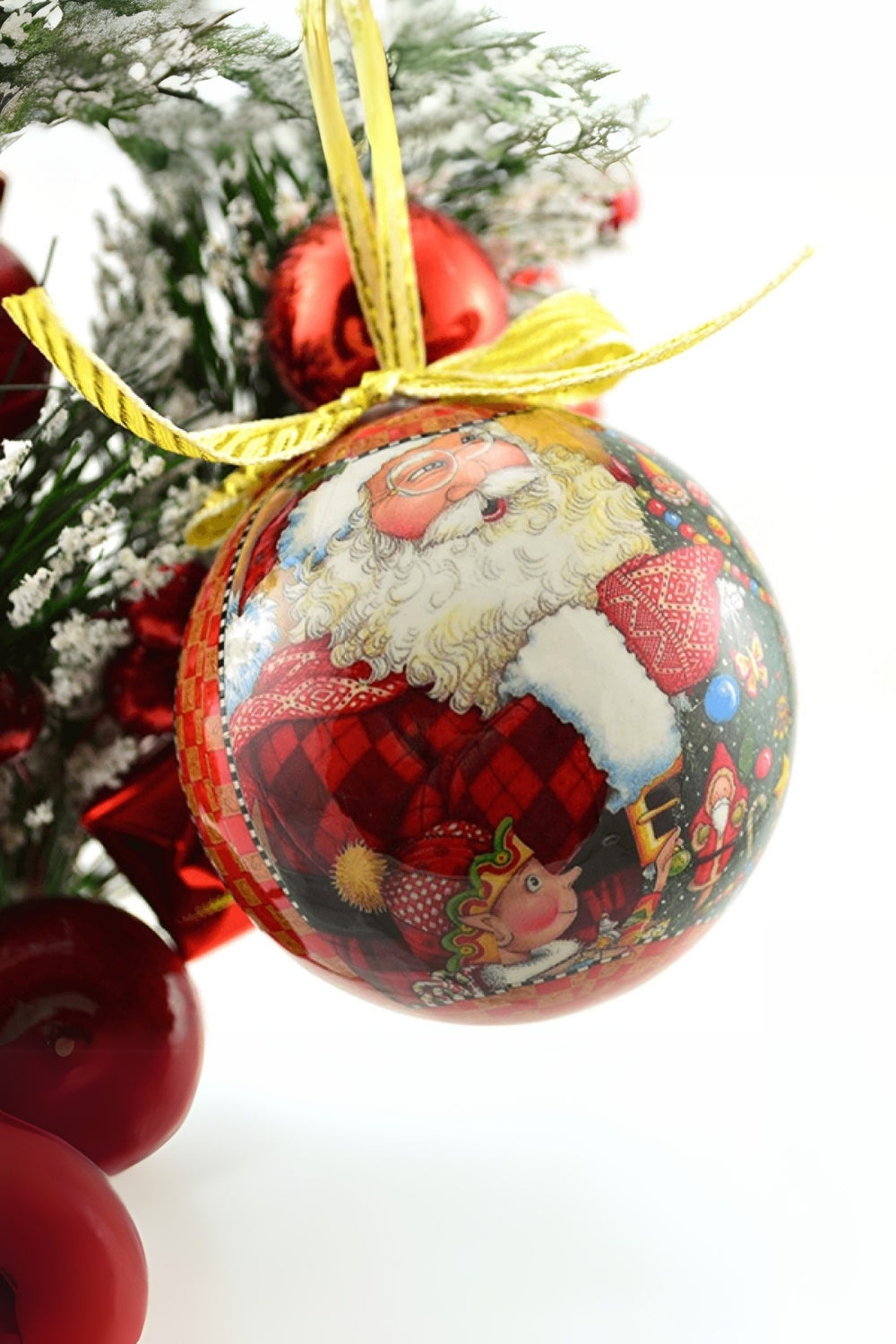 Milagron Home-Yılbaşı Noel Baba Ağaç Süs Seti 14'lü Özel Kutulu-Yılbaşı-1-Milagron.com