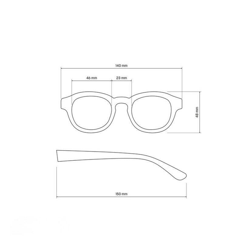 Okkia Milano Unisex Güneş Gözlüğü Midnight / Lens: Yeşil Gradyan