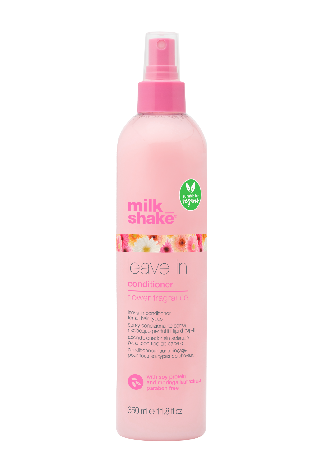 Milk Shake-Leave In Conditioner Flower Çiçek Kokulu Vegan Durulanmayan Bakım Spreyi 350 Ml-Saç Bakım Kremi-1-Milagron.com
