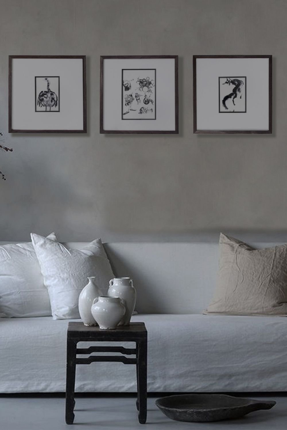 Milkartdeco-Ostrich Çerçeveli Tablo-Tablo-2-Milagron.com