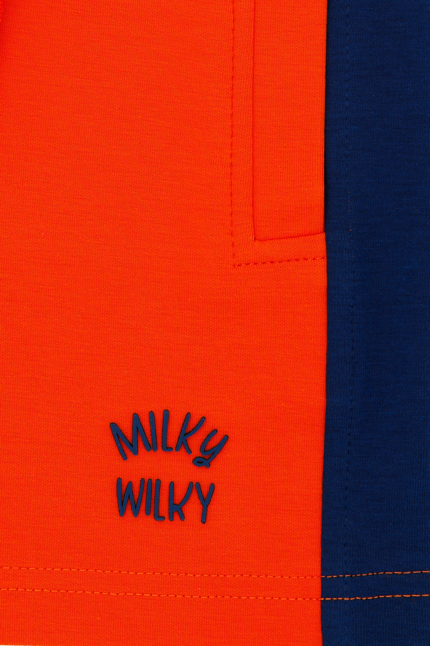 Milky Wilky-Erkek Çocuk Kenar Bi̇yeli̇ Şort-Şort-2-Milagron.com