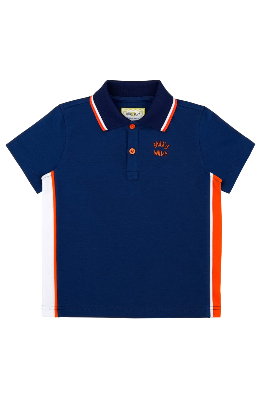 Milky Wilky-Erkek Çocuk Polo Yaka T-shi̇rt-T-Shirts-1-Milagron.com