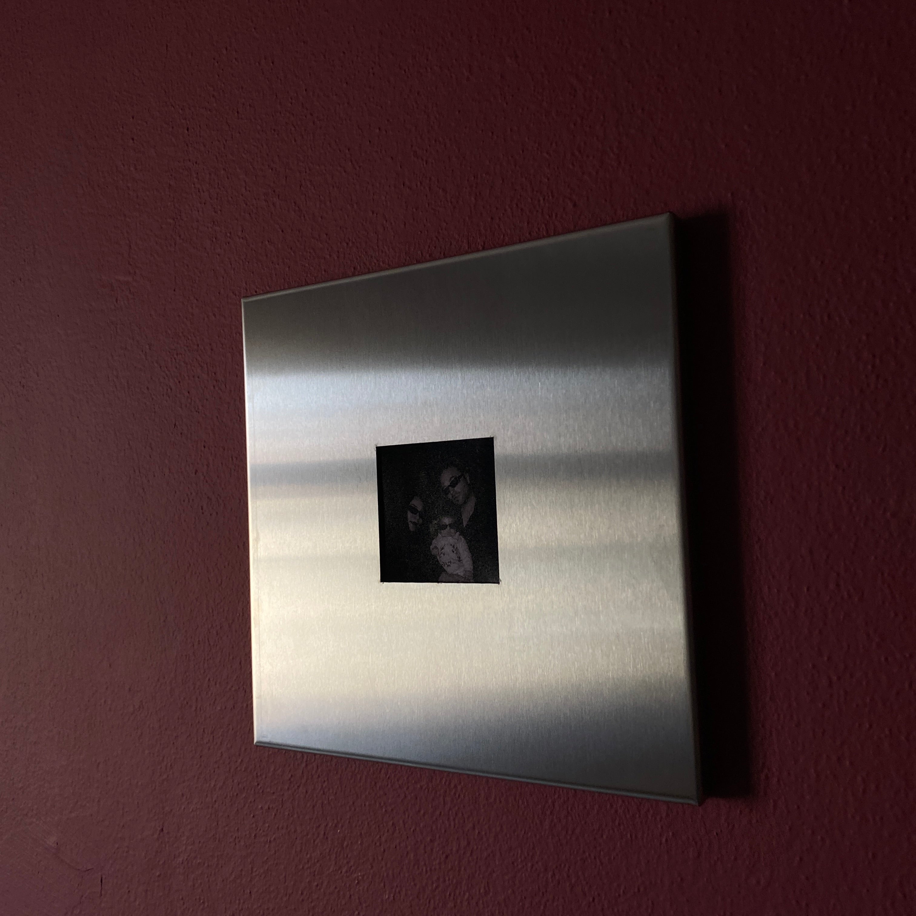 Minimal Stainless Steel Photo Frame