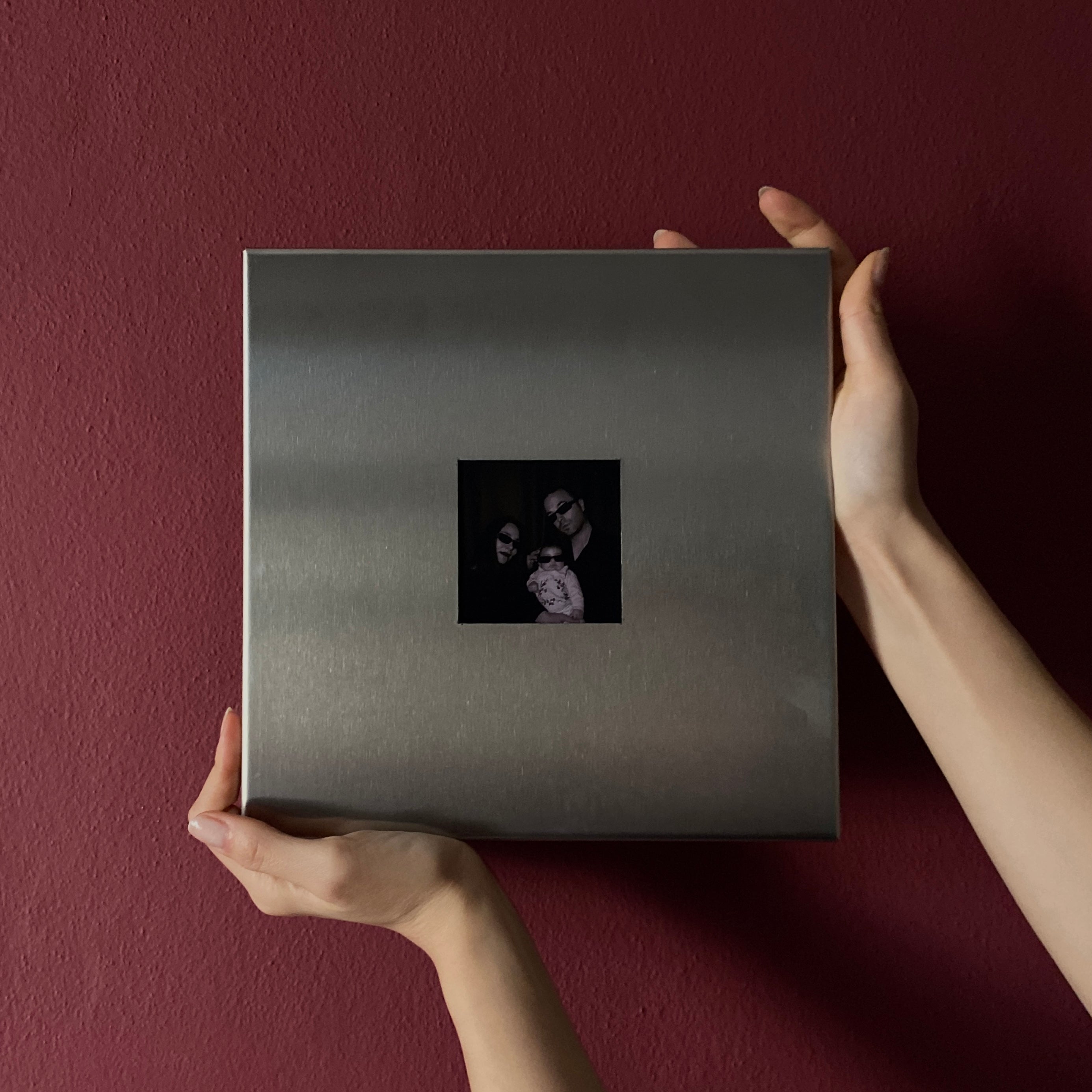 Minimal Stainless Steel Photo Frame