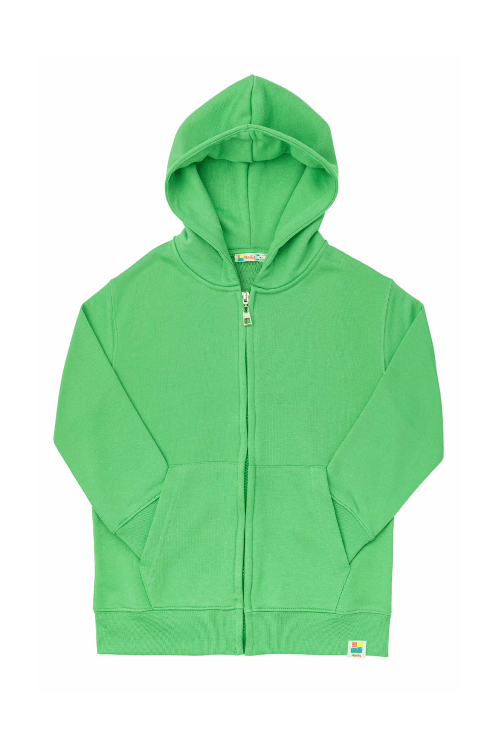 Miniliq-Pistachio Fermuarlı Kapüşonlu Eşofman Üstü-Sweatshirts & Hoodies-1-Milagron.com