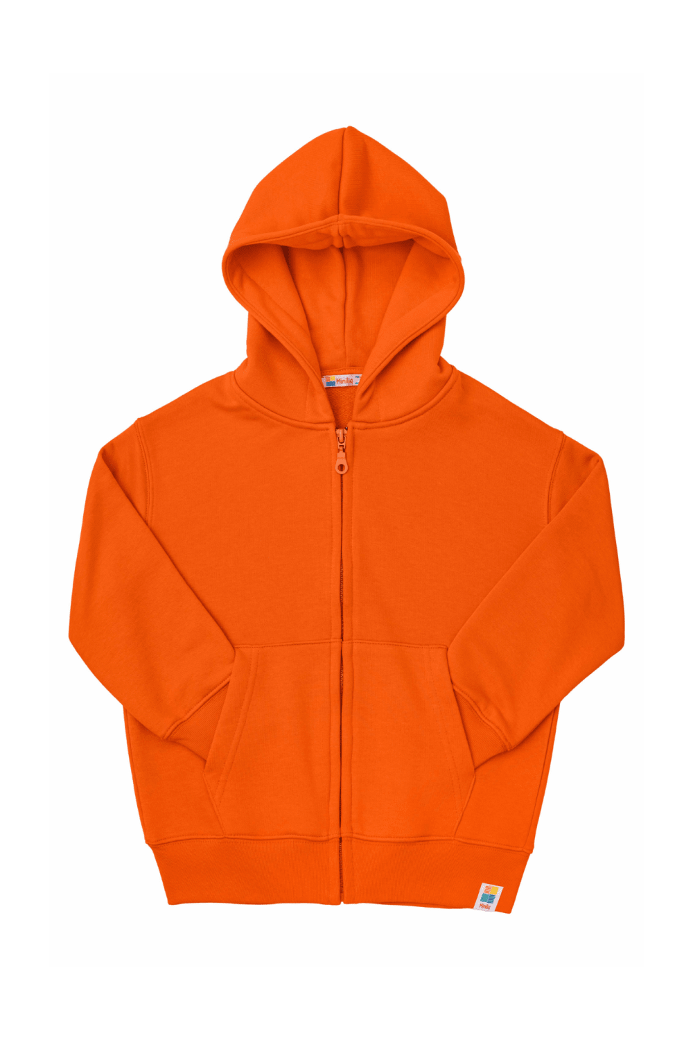 Miniliq-Pumpkin Fermuarlı Kapüşonlu Eşofman Üstü-Sweatshirts & Hoodies-1-Milagron.com