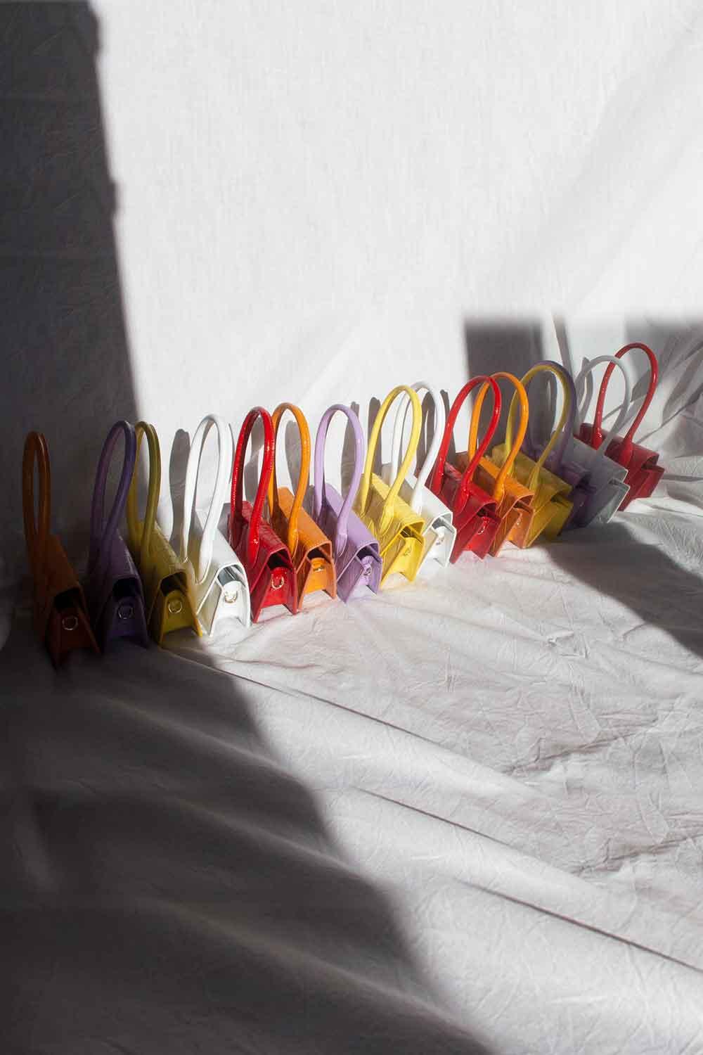 Minus-Joel S Yellow Crocodile-Omuz Çantası-4-Milagron.com