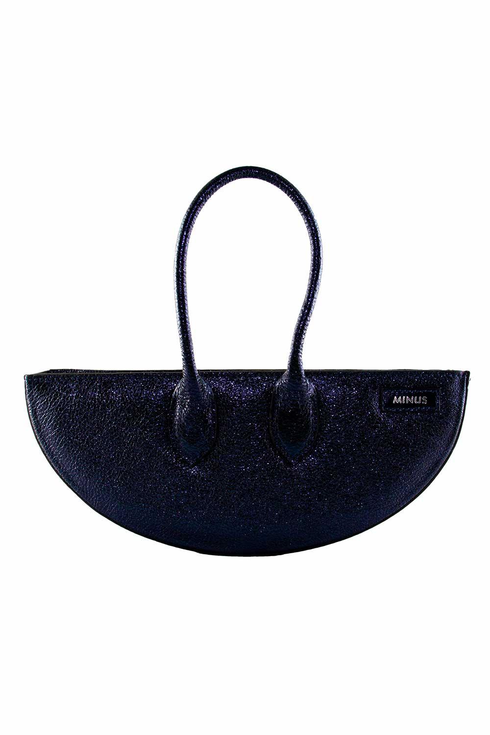 Minus-Kely Glitter Blue-Omuz Çantası-1-Milagron.com