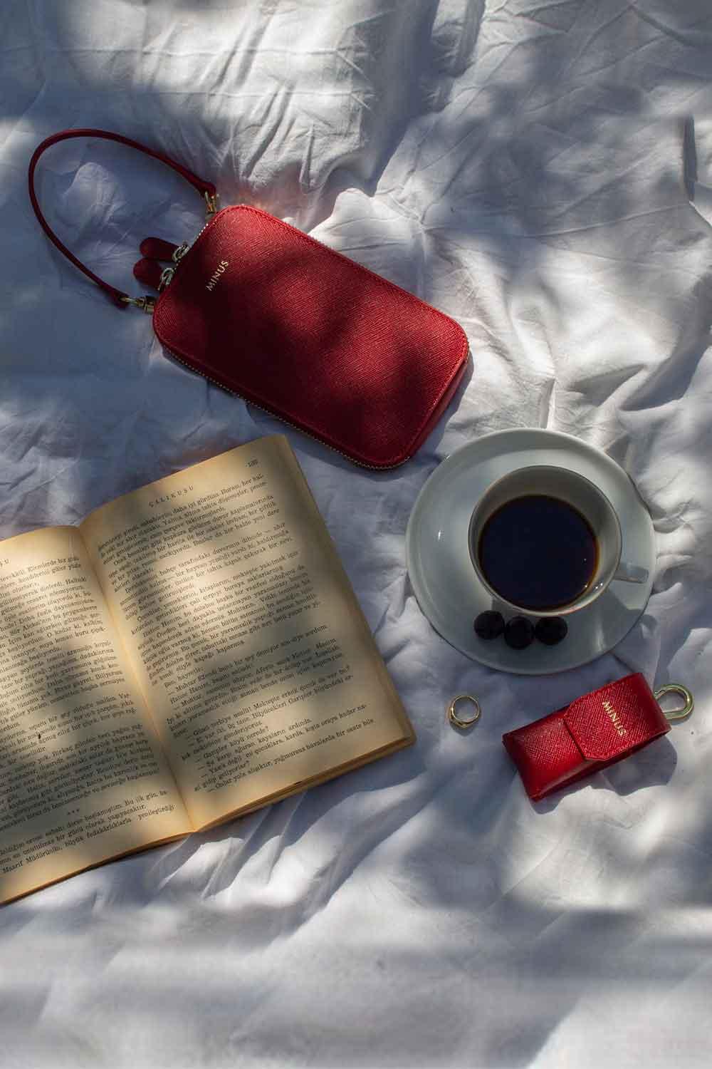 Minus-Lulu Red-Omuz Çantası-4-Milagron.com