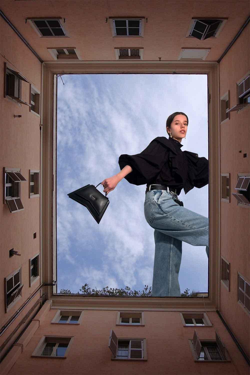 Minus-Wola Black-Omuz Çantası-3-Milagron.com