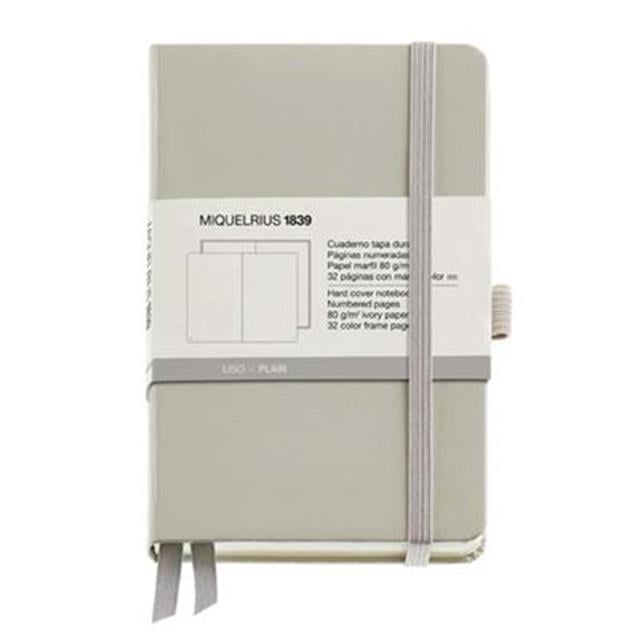 Miquelrius-B7 Chromatic Çizgisiz Defter Grey/Gris-Defter-1-Milagron.com
