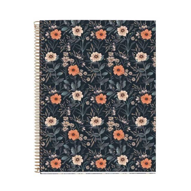 Miquelrius-Miquelrius A4 70gsm 100 Yaprak Telli Kareli British Bloom Defter-Defter-1-Milagron.com