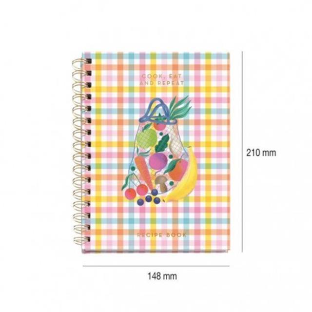 Miquelrius-Miquelrius Happy Fruits A5 Telli Yemek Tarif Defteri-Defter-3-Milagron.com