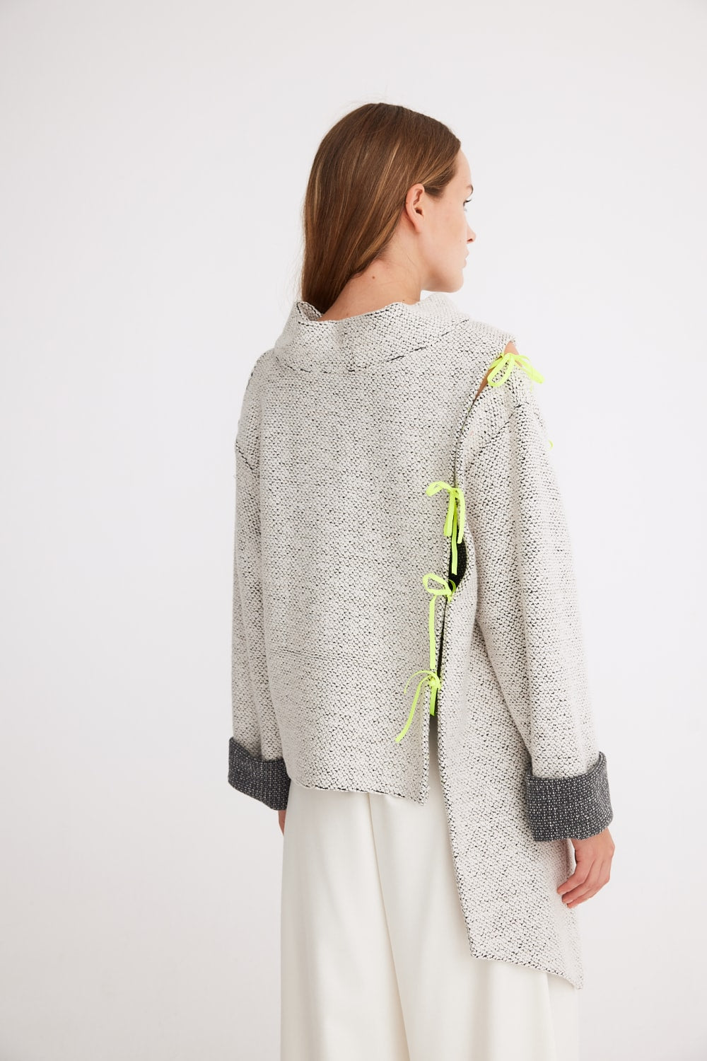 Mirimalist-Cozy Neon Knit Top-Kazak & Triko-5-Milagron.com