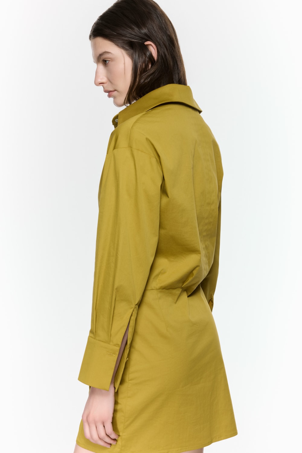 Mirimalist-Eddy Hardal Gömlek Elbise-Elbise-5-Milagron.com