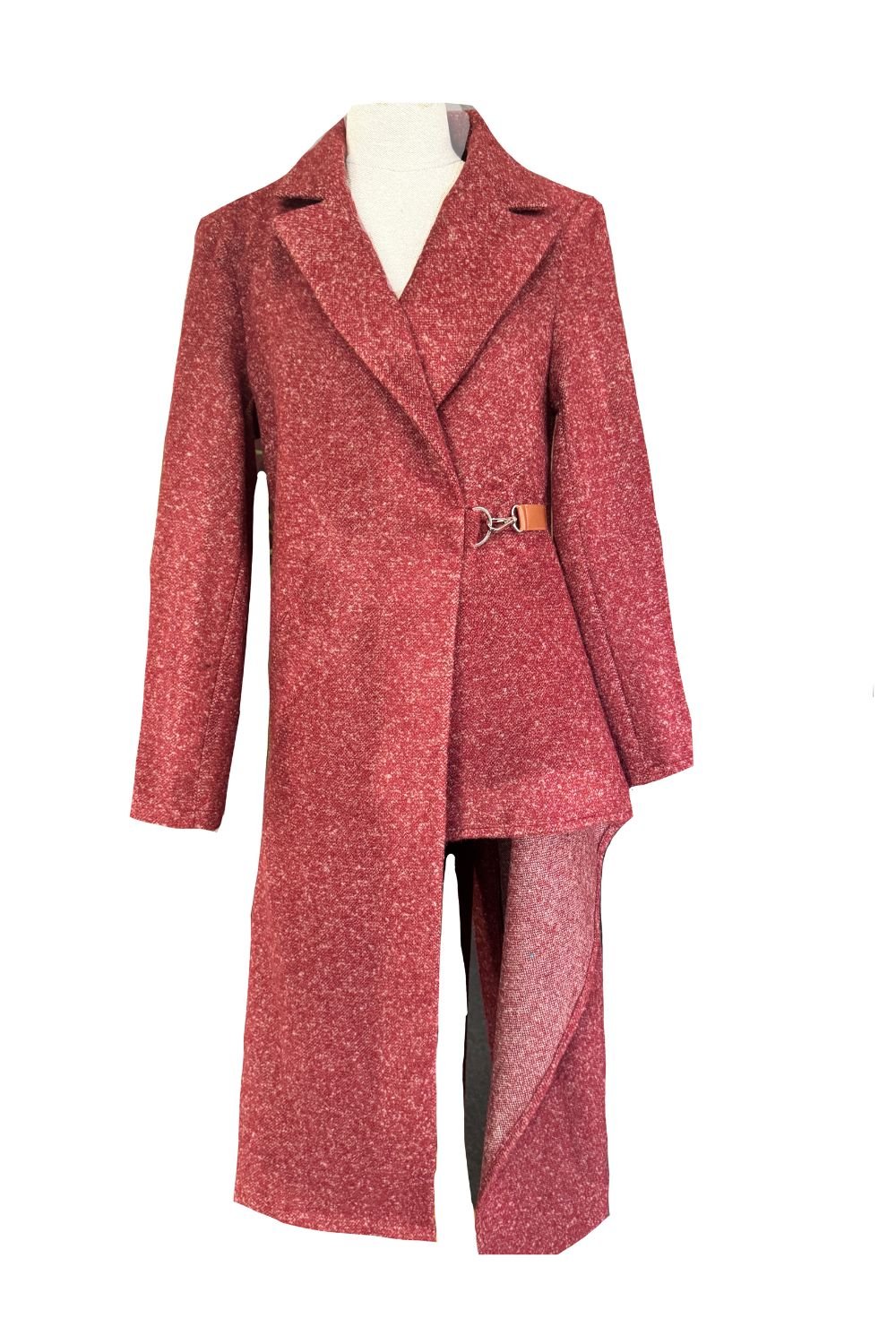 Mirimalist-Flow Bordo Uzun Kaban-Kaban-2-Milagron.com