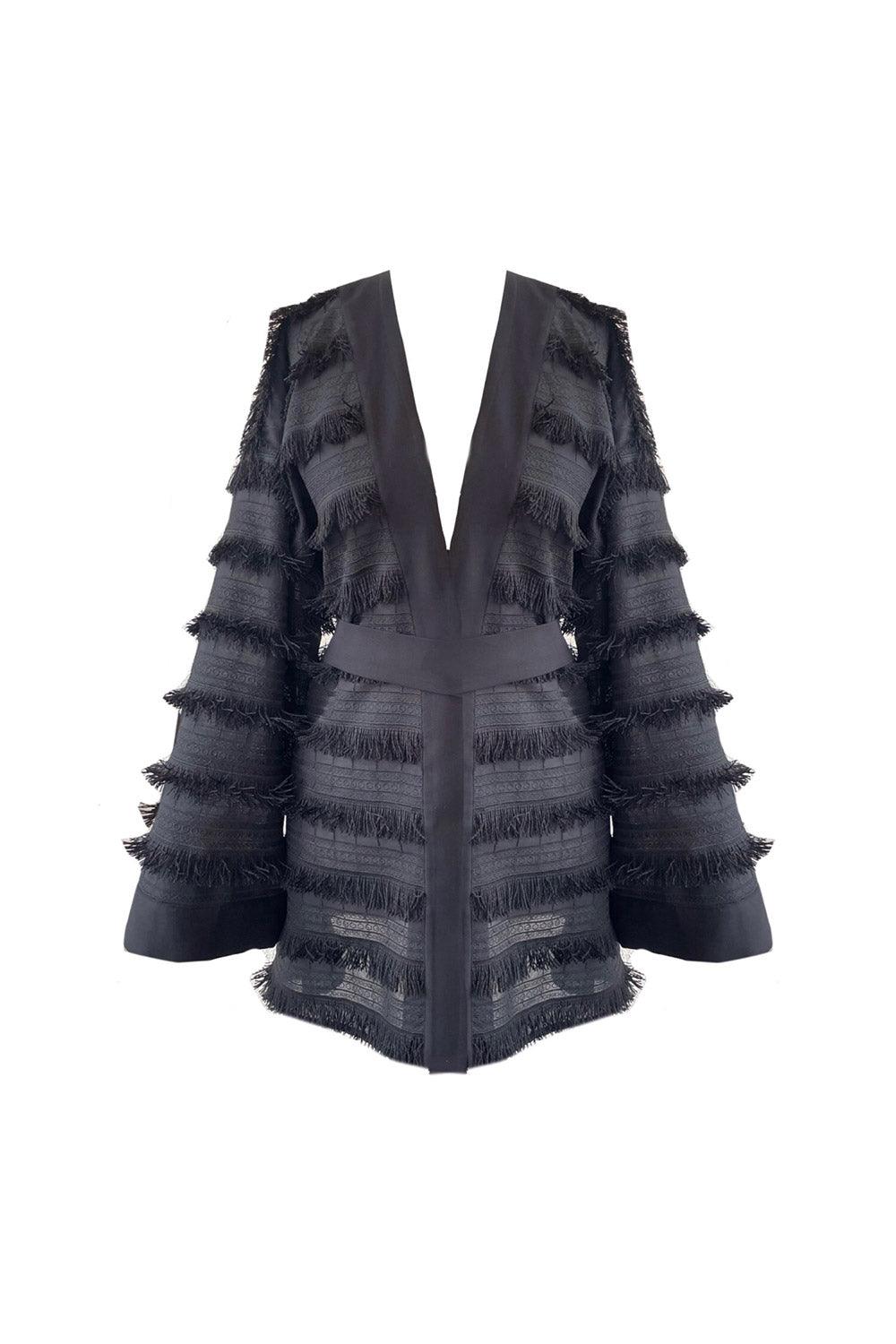Mirimalist-Fringe Kimono-Kimono-7-Milagron.com