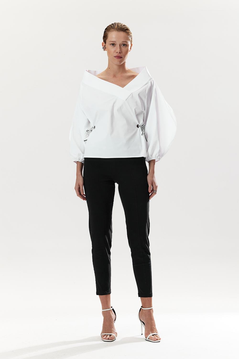 Mirimalist-Ixir White Shirt-Gömlek-1-Milagron.com