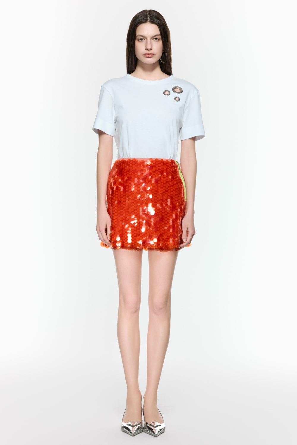 Mirimalist-Mermaid Coral Mini Etek-Etek-2-Milagron.com