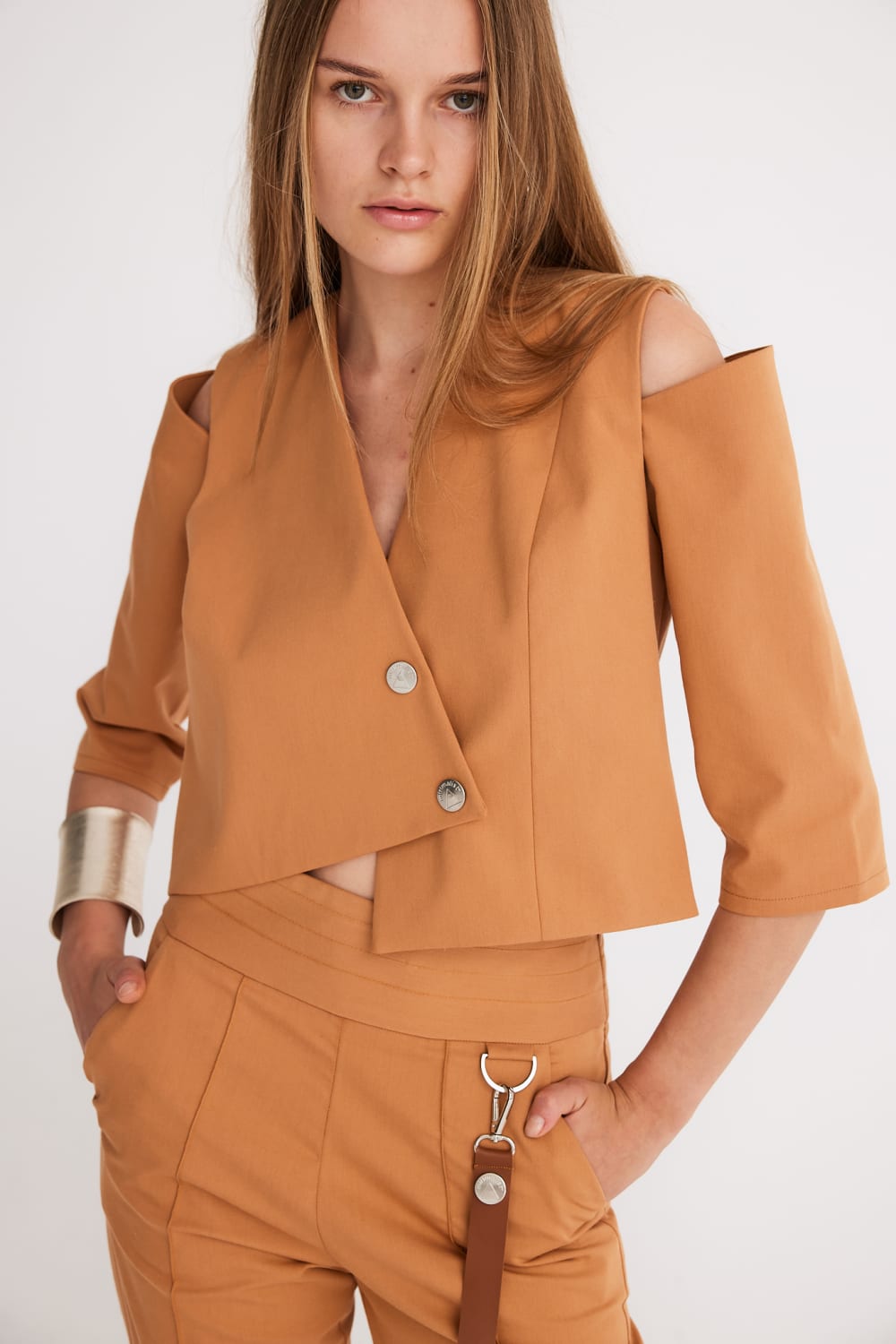 Mirimalist-Moody Kahve Ceket / Yelek-Yelek-1-Milagron.com