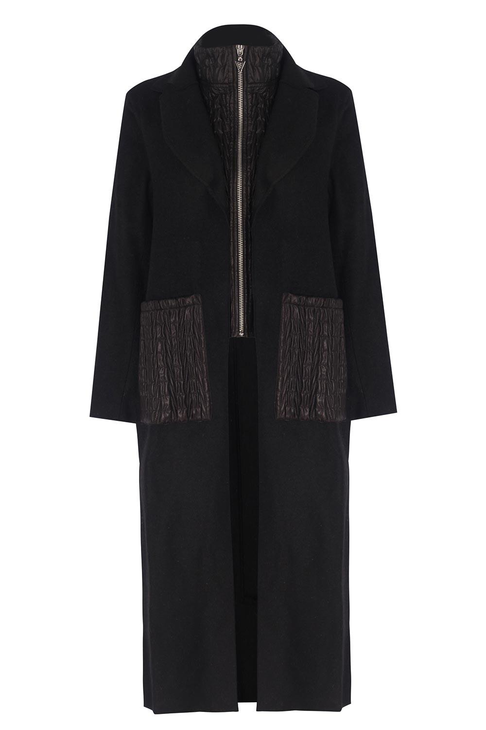 Mirimalist-Slit Wool Coat-Kaban-1-Milagron.com