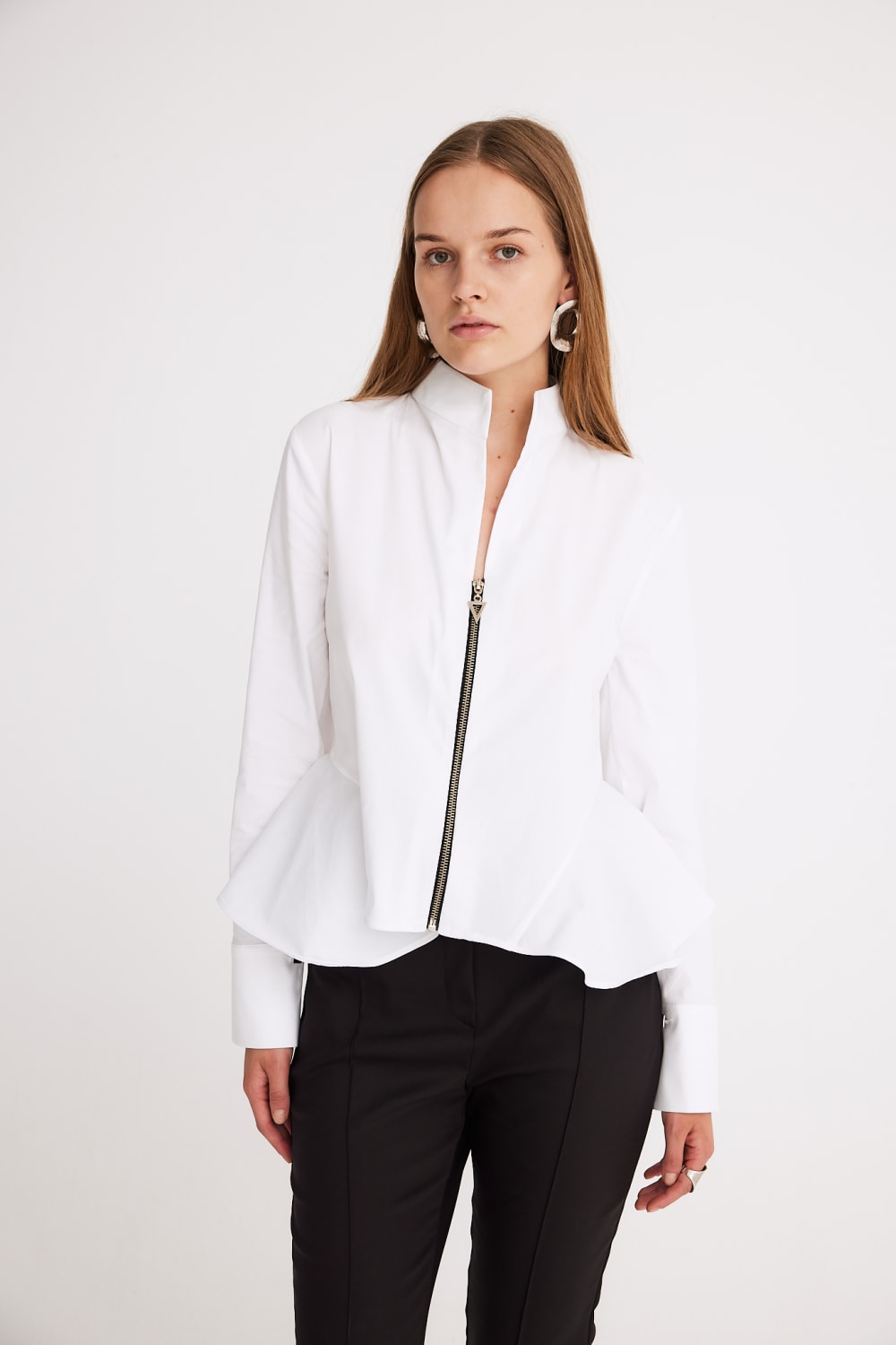 Mirimalist-Tellus Beyaz Gömlek-Gömlek-1-Milagron.com