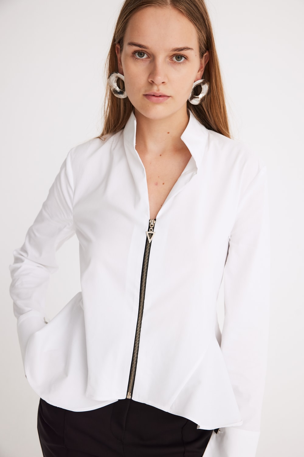 Mirimalist-Tellus Beyaz Gömlek-Gömlek-2-Milagron.com