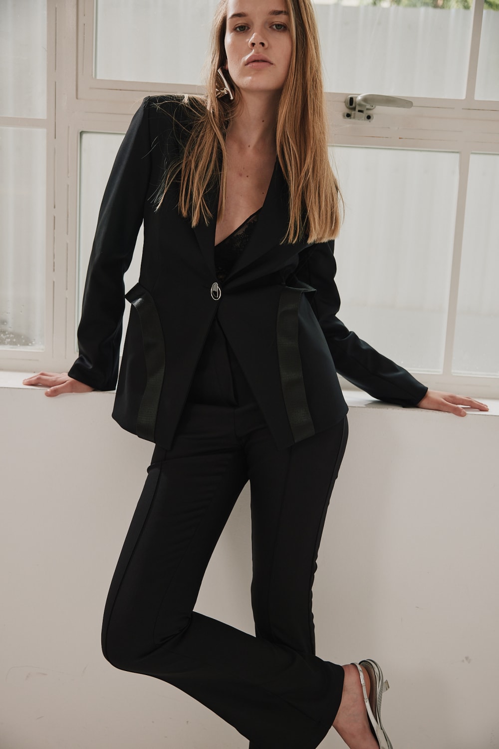 Mirimalist-Tux Flare Ceket-Ceket-4-Milagron.com