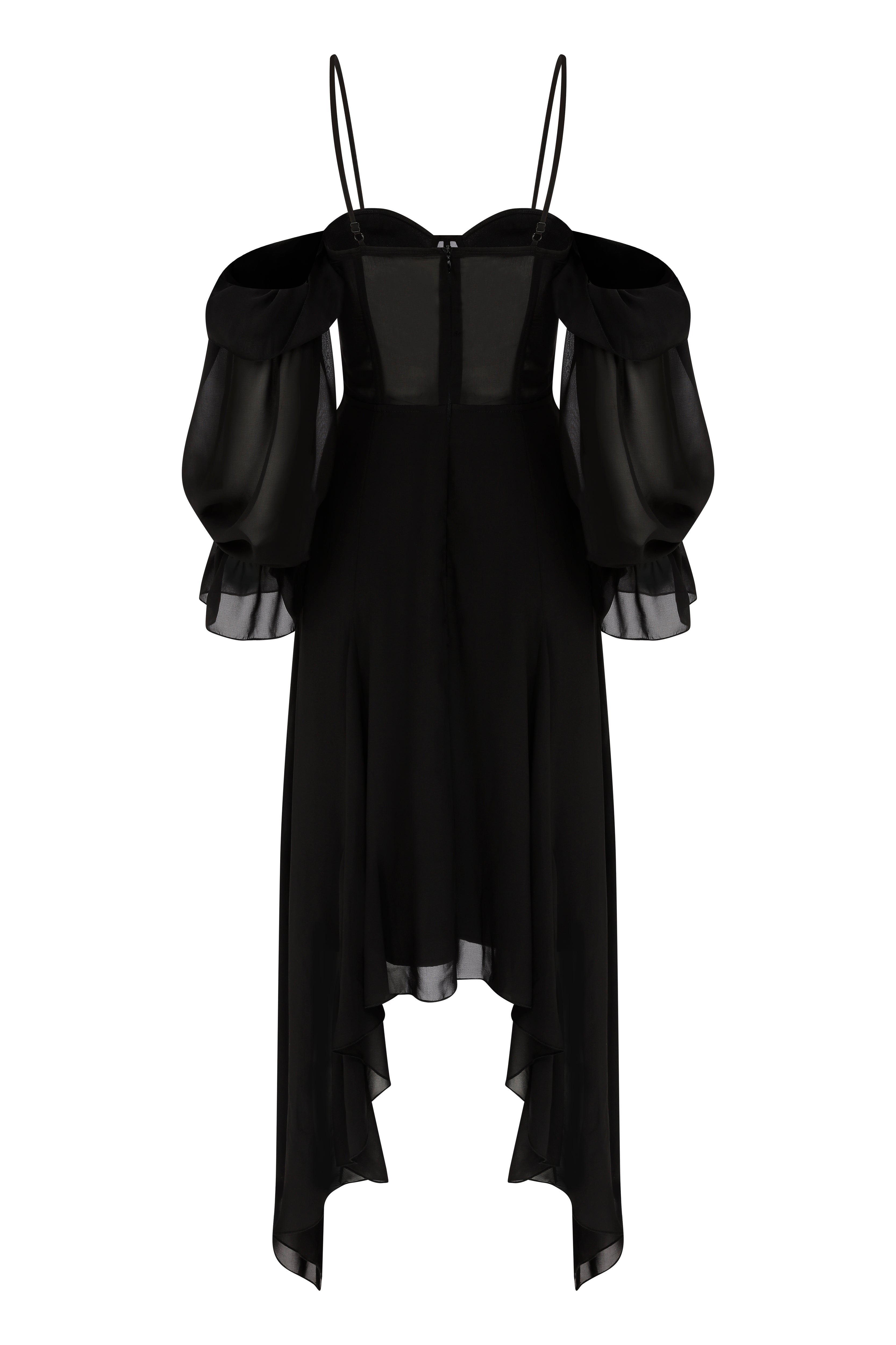 Misole-Artemis Black Dress-Dresses-4-Milagron.com