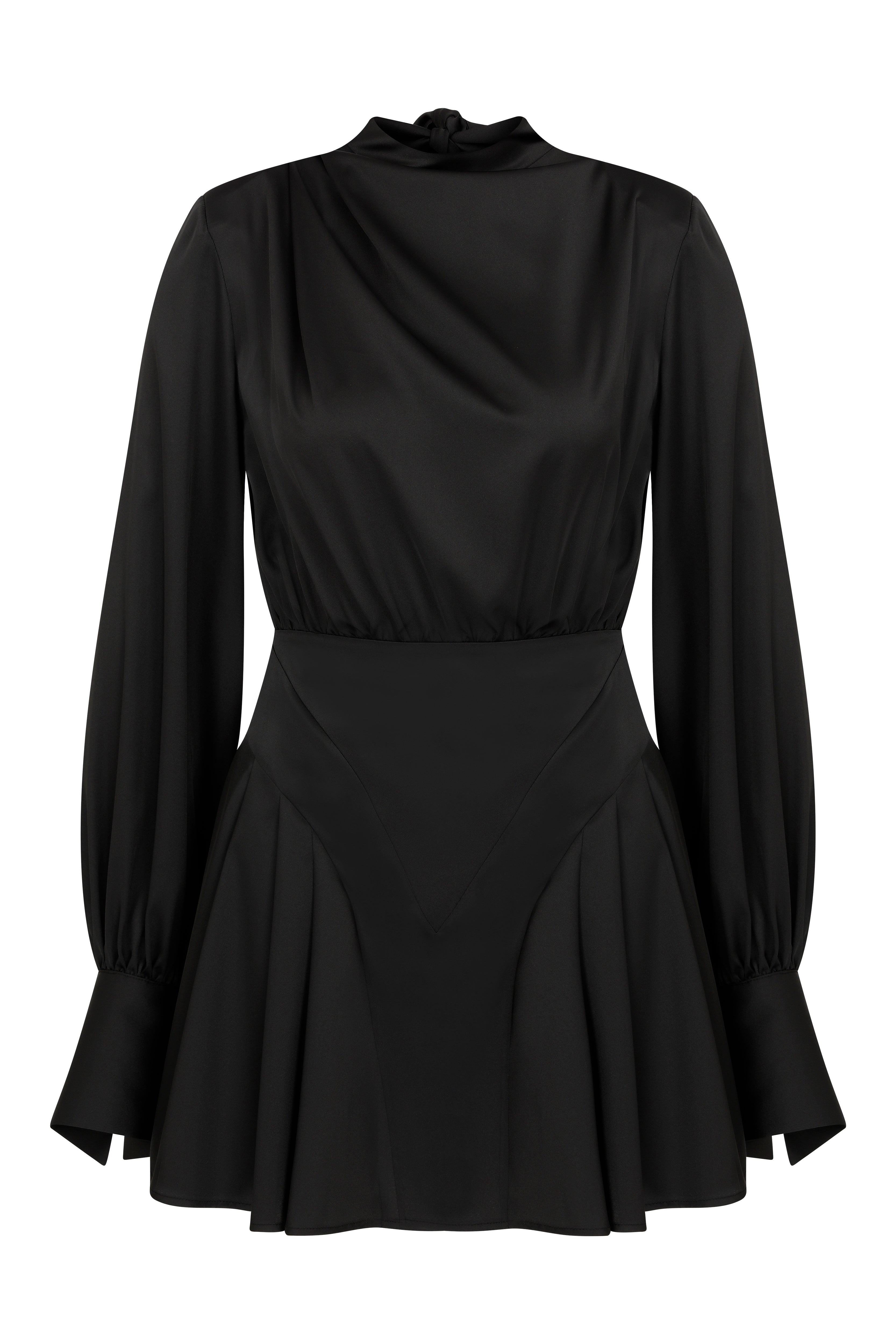 Misole-Daria Black Call Dress-Dress-1-Milagron.com