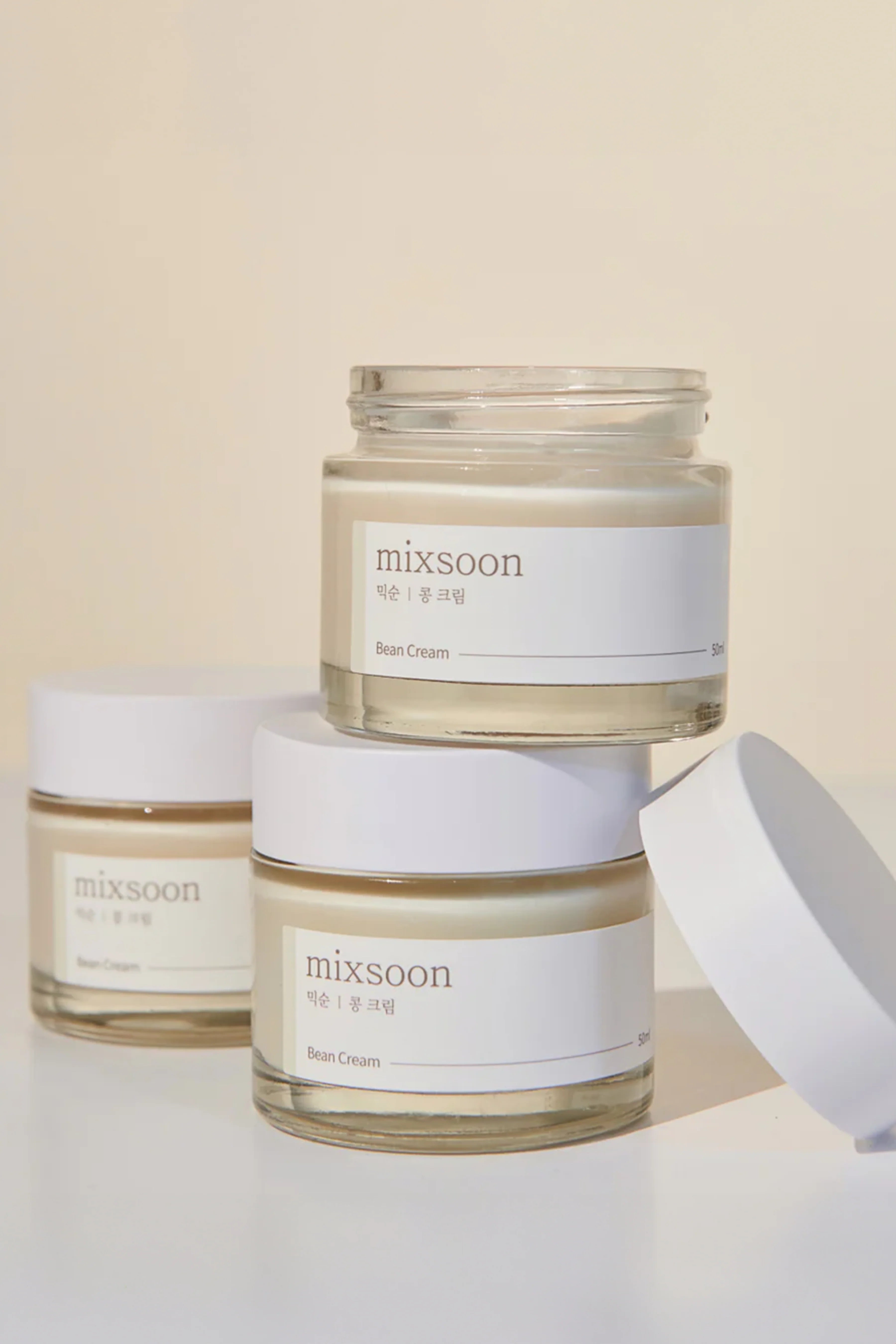 Mixsoon-Bean Cream 50ml Nemlendirici & Yenileyici Premium Fermente Krem-Yüz Nemlendiricisi-3-Milagron.com