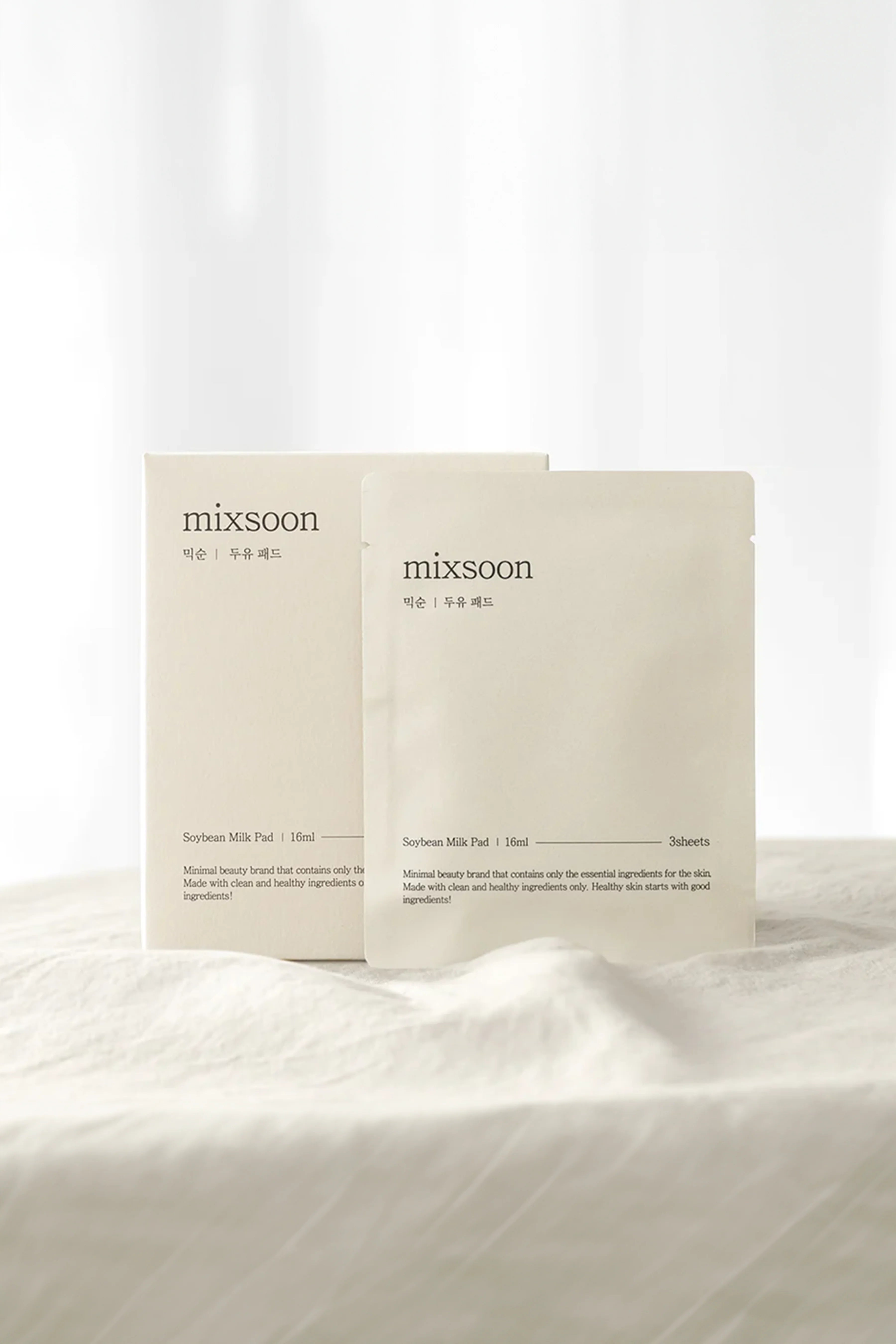 Mixsoon-Mixsoon Soybean Milk Pads / 10x3 Pads Yoğun Nemlendirici & Besleyici Ped-Yüz Pedi-3-Milagron.com