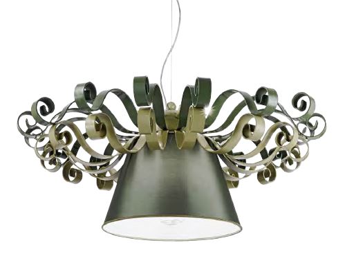 Medusa 9L Sarkit V2724 Ø88X35 Cm G9 8X60W E27 1X60W