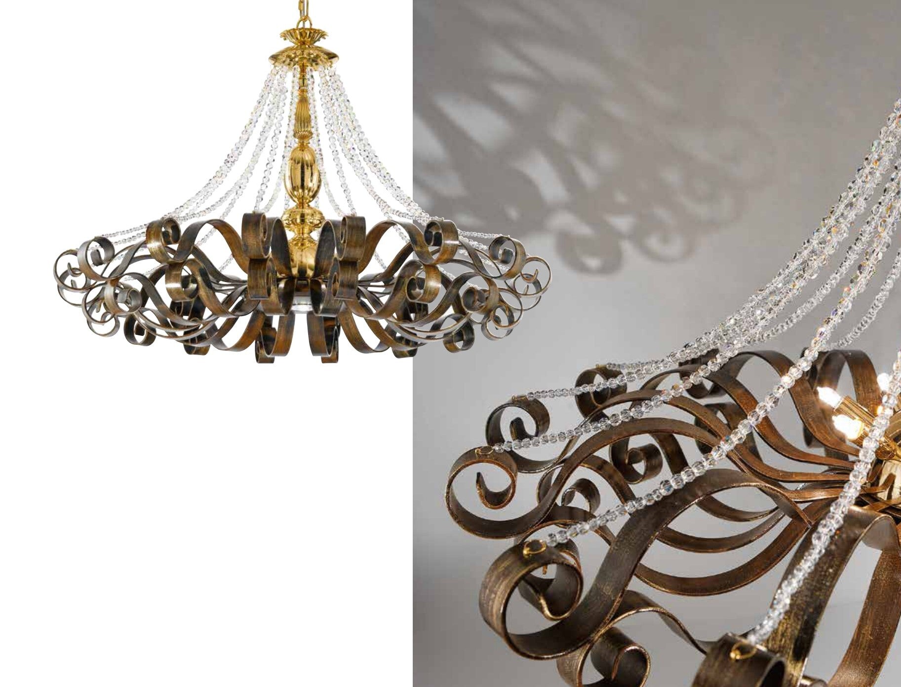 Medusa 9L Sarkit V2732 Ø88X60 Cm G9 8X60W Gu10 1X50W