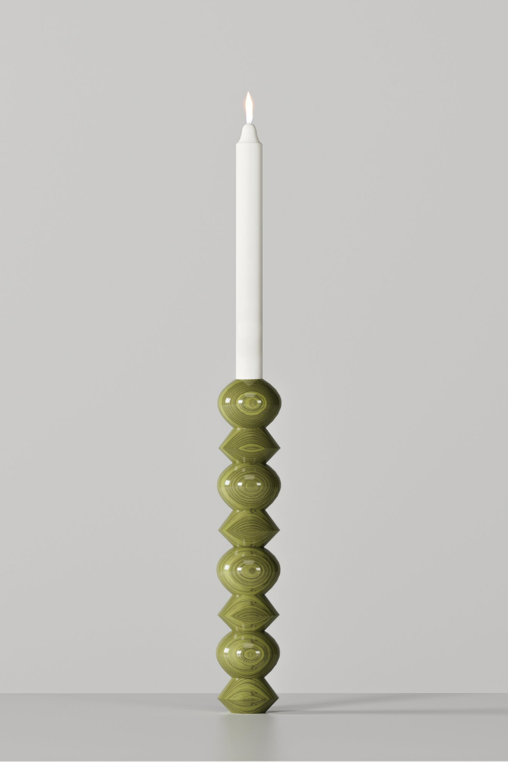 Mober Studio-Doğal Ahşap Mumluk ( Dune )-Mumluk & Şamdan-1-Milagron.com