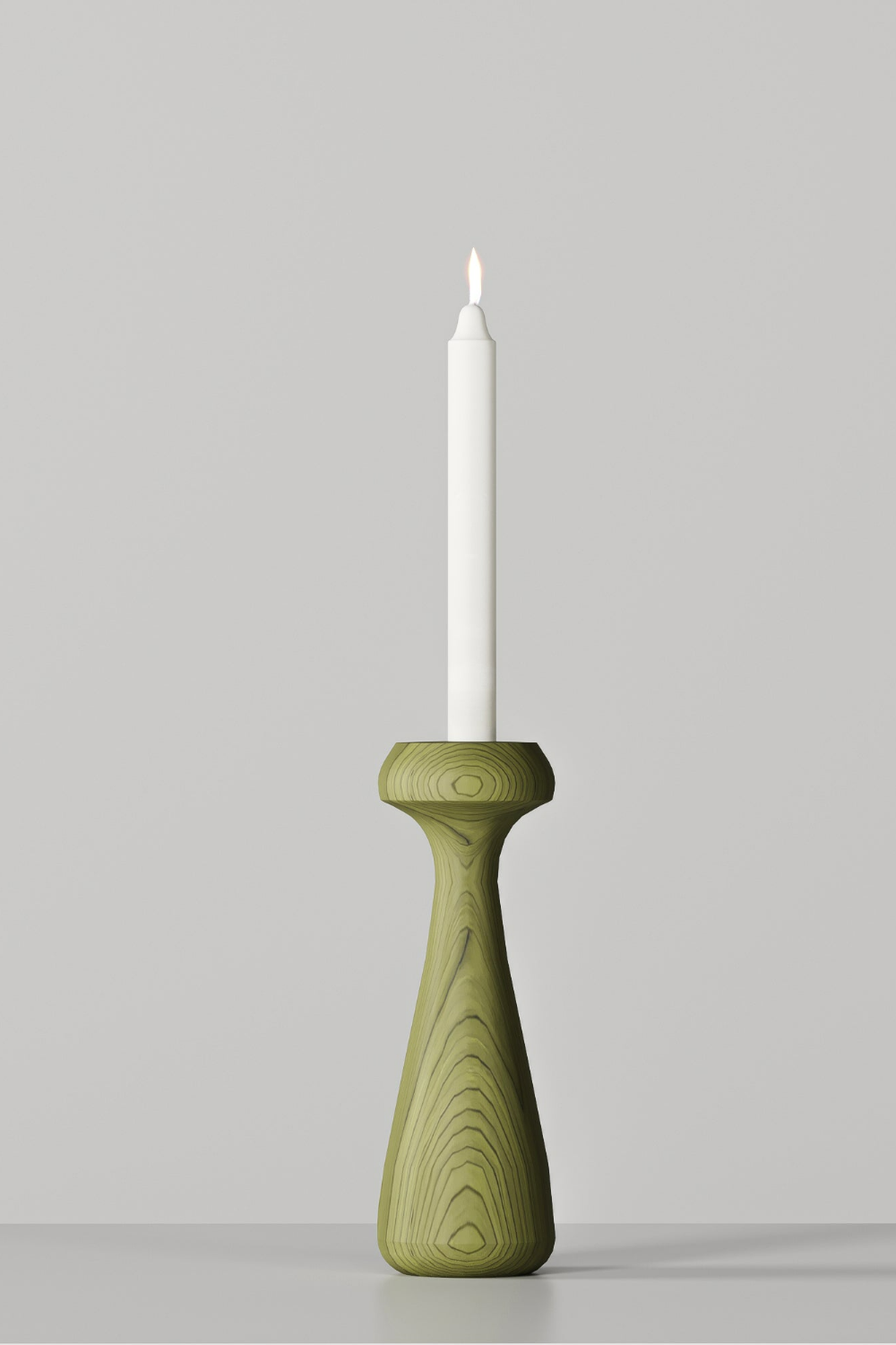 Mober Studio-Doğal Ahşap Mumluk ( Lil )-Mumluk & Şamdan-1-Milagron.com