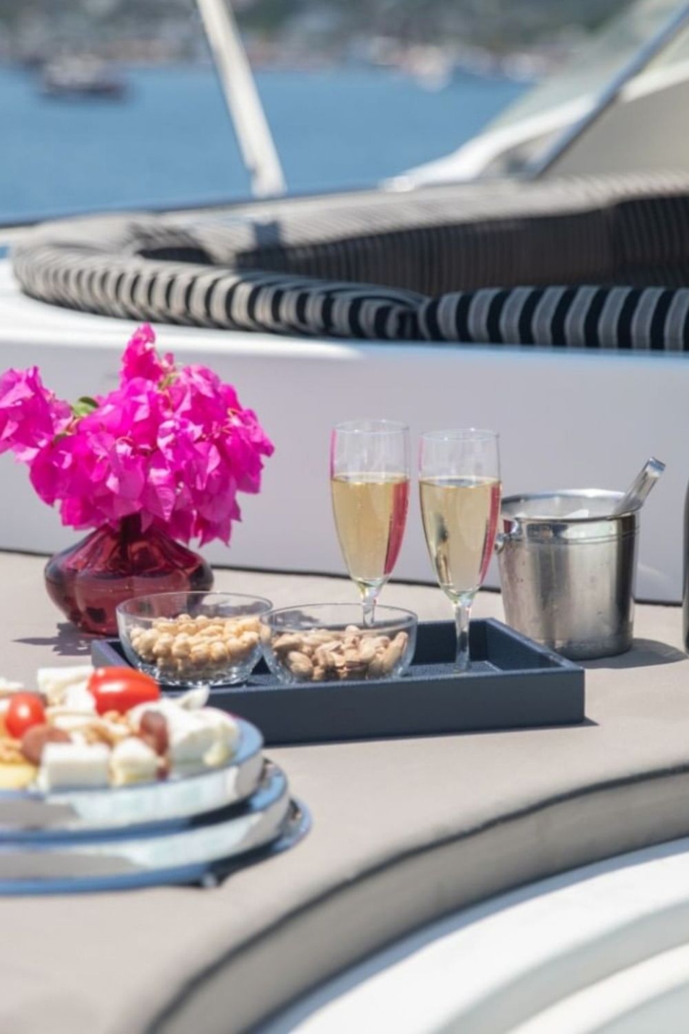 Orta Boy Lacivert Suni Deri Tepsi - 6