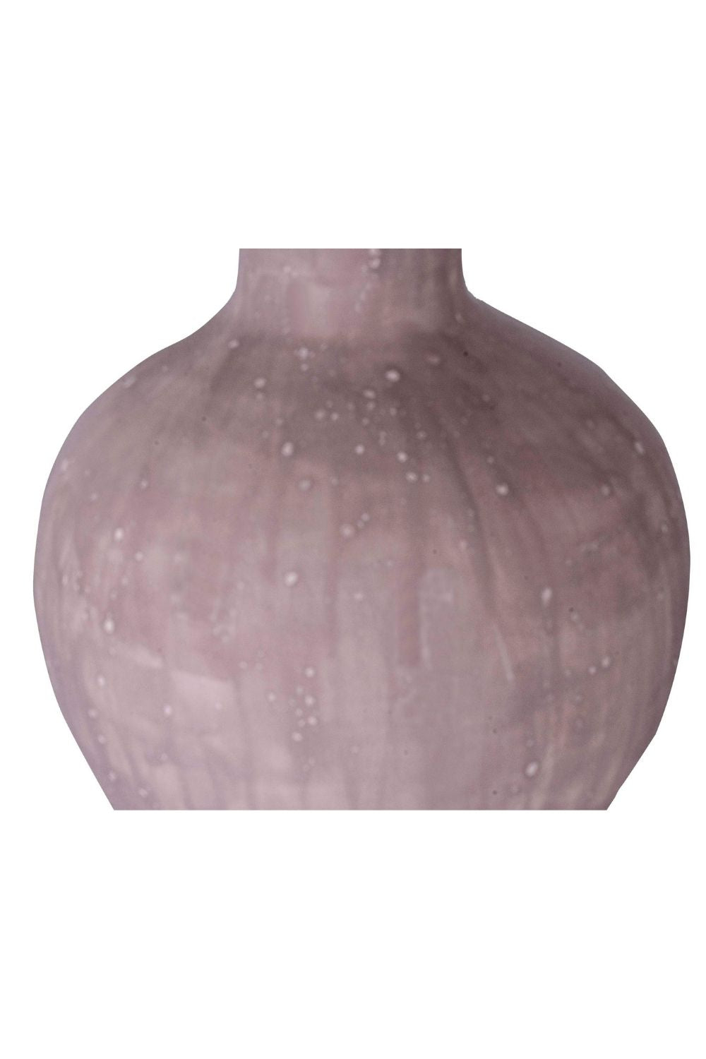 Pembe Seramik El Yapımı Masa Lambası – Krem Kumaş Başlık - 2