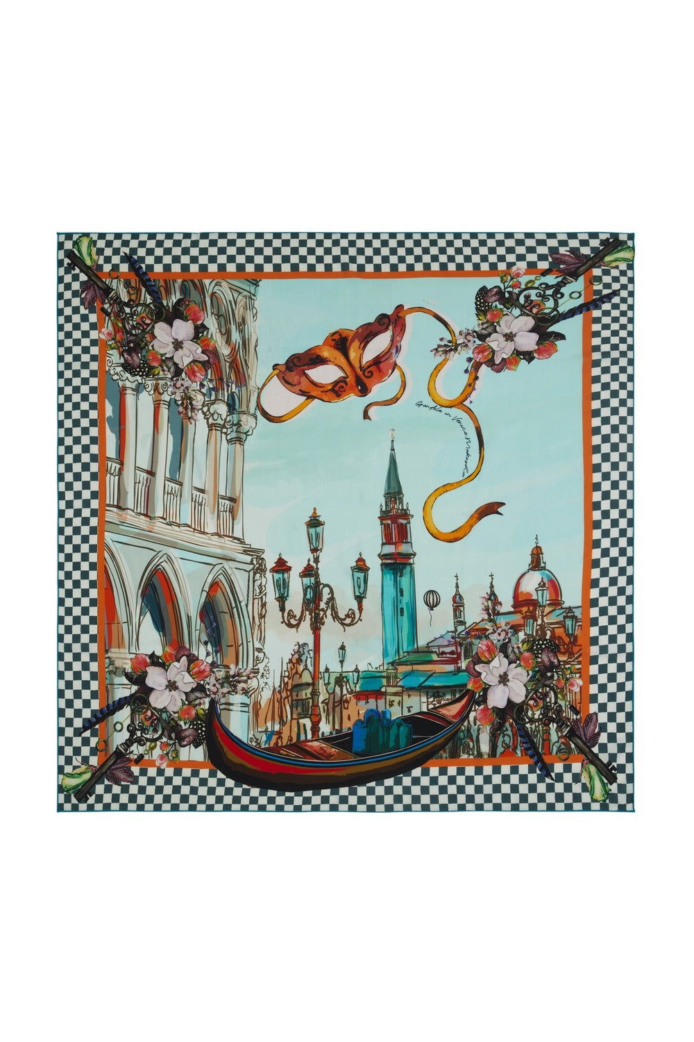 Gondola In Venice & Green - 1