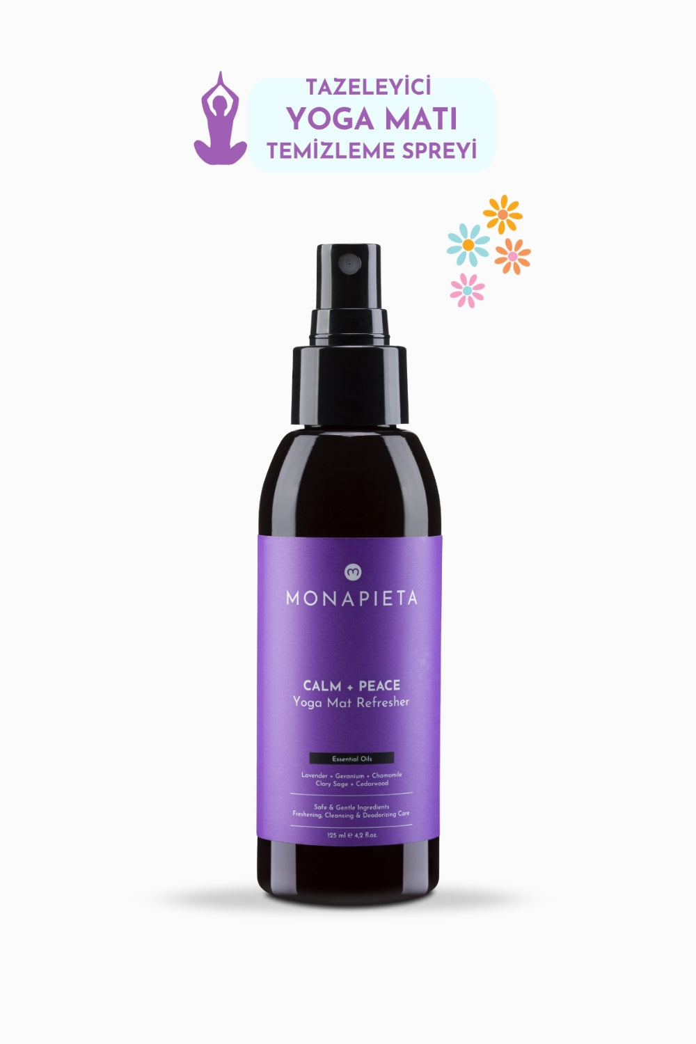 Monapieta-Monapieta Tazeleyici Yoga Matı Temizleme Spreyi | Yenileyici & Koku Giderici | Sakin & Huzurlu Aura | 125 Ml-Oda Kokusu-1-Milagron.com